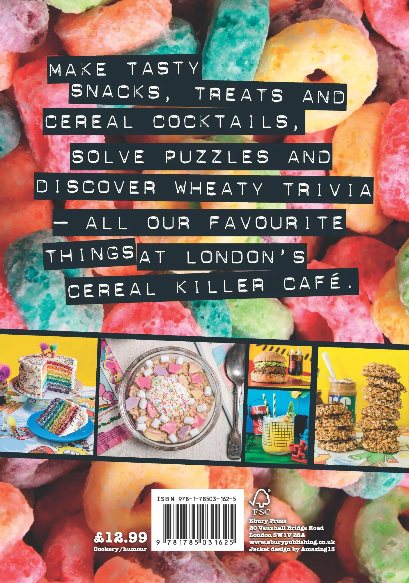 Rückseite: 9781785031625 | Cereal Killer Cafe Cookbook | Gary Keery (u. a.) | Buch | Gebunden