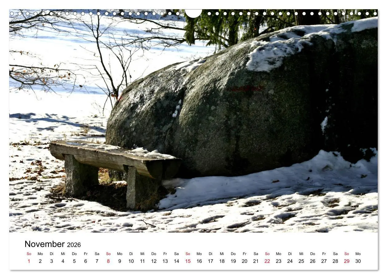 Bild: 9783457831625 | Granitwelten im Waldviertel (Wandkalender 2026 DIN A3 quer),...