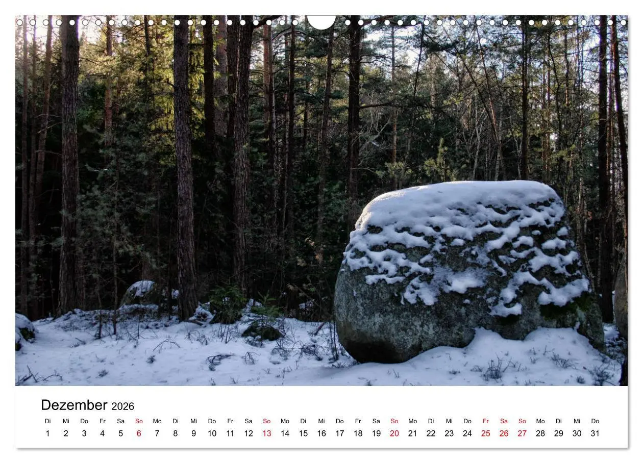 Bild: 9783457831625 | Granitwelten im Waldviertel (Wandkalender 2026 DIN A3 quer),...