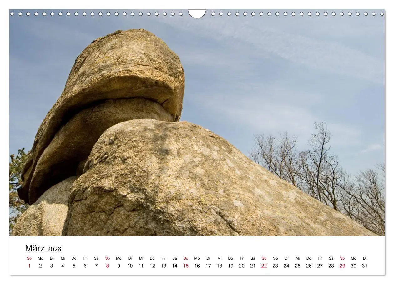 Bild: 9783457831625 | Granitwelten im Waldviertel (Wandkalender 2026 DIN A3 quer),...