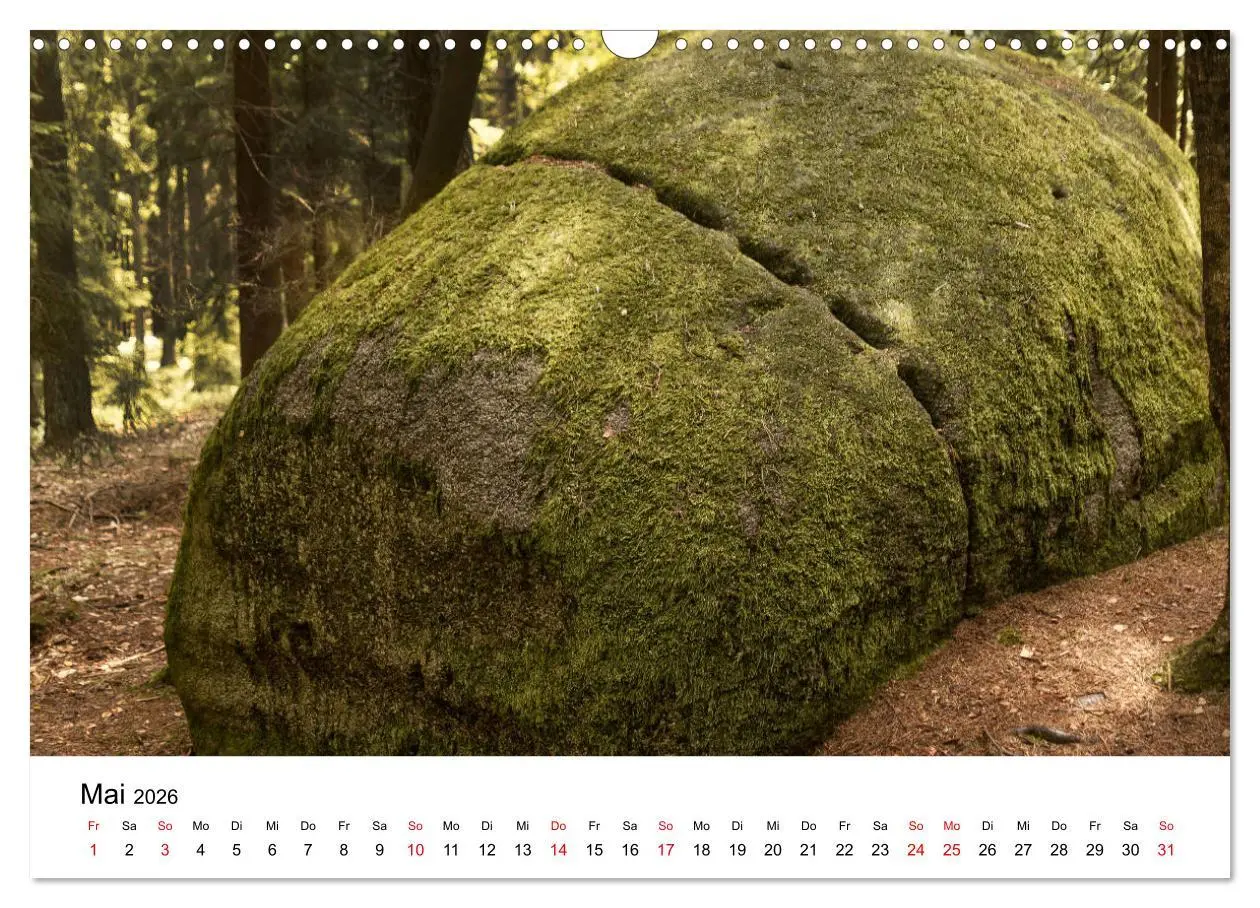 Bild: 9783457831625 | Granitwelten im Waldviertel (Wandkalender 2026 DIN A3 quer),...