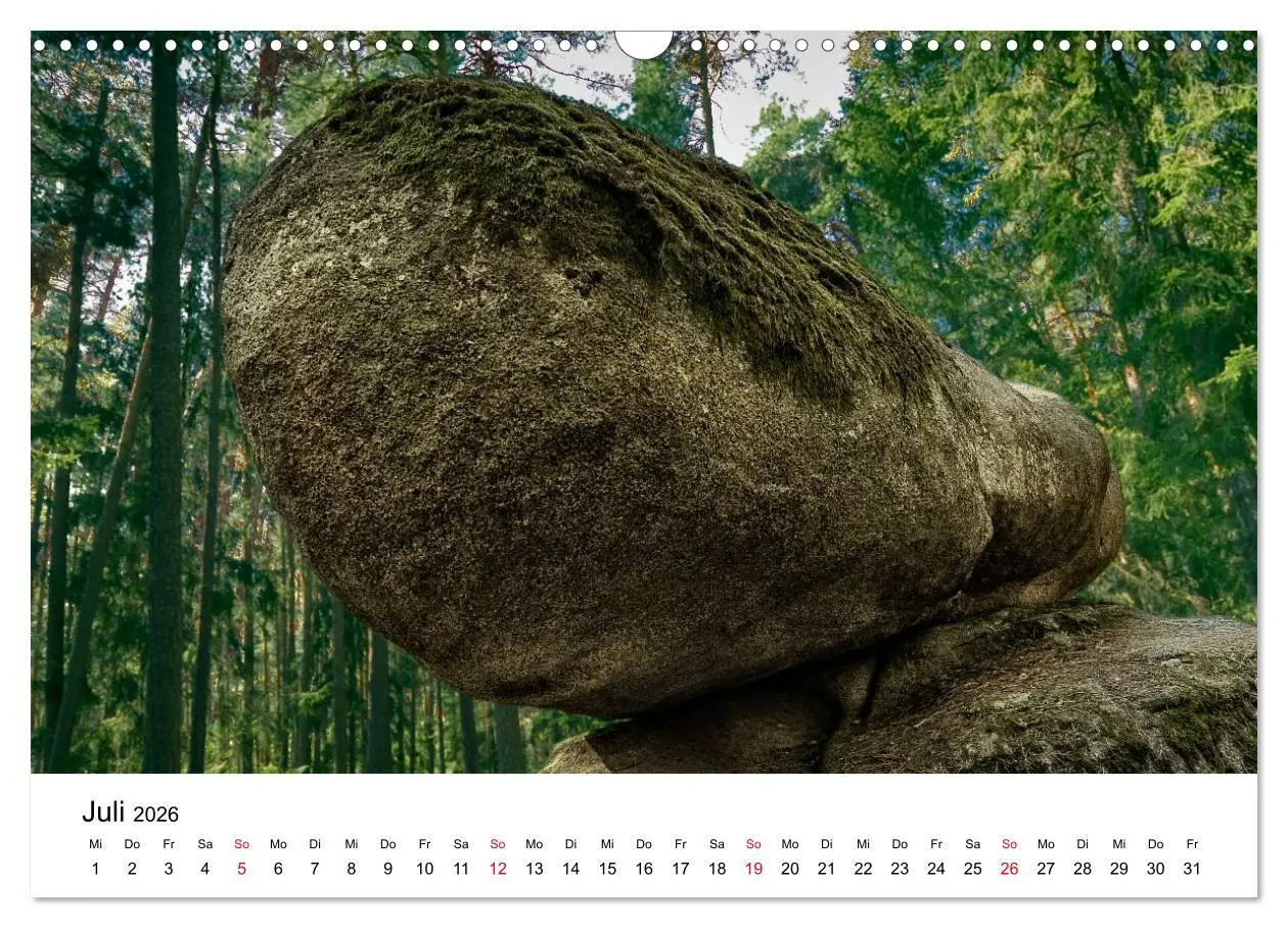 Bild: 9783457831625 | Granitwelten im Waldviertel (Wandkalender 2026 DIN A3 quer),...