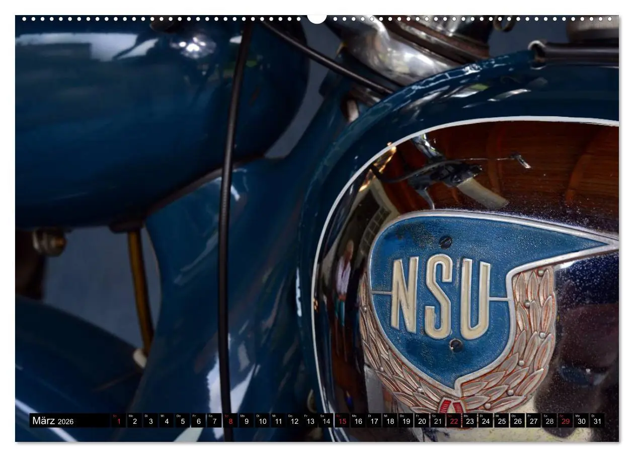 Bild: 9783516091625 | NSU Supermax (hochwertiger Premium Wandkalender 2026 DIN A2 quer),...