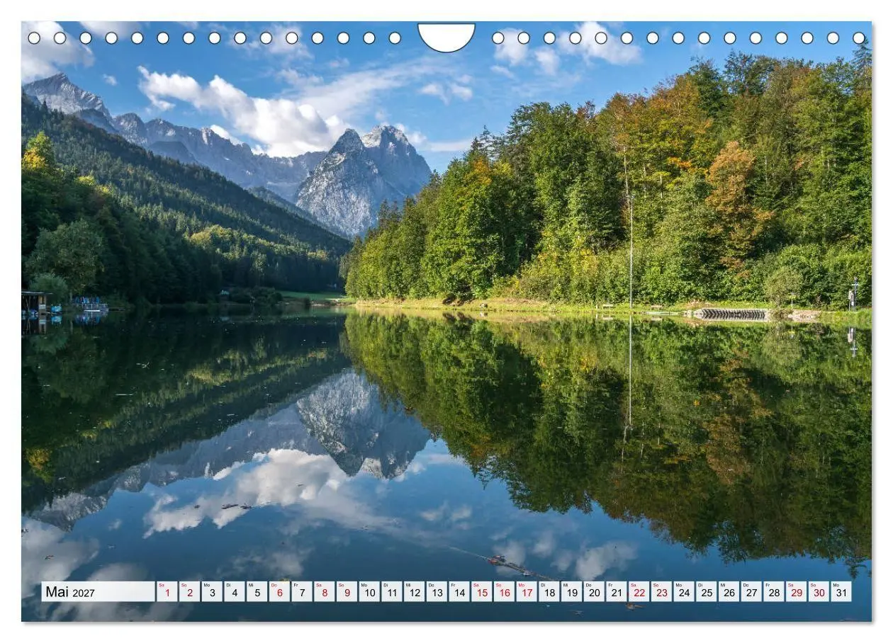 Bild: 9783569631625 | Ein Sommer rund um Garmisch-Partenkirchen (Wandkalender 2027 DIN A4...
