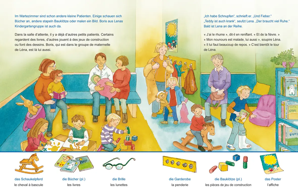 Bild: 9783695051625 | Beim Kinderarzt (Deutsch-Französisch) | Zweisprachiges Kinderbuch