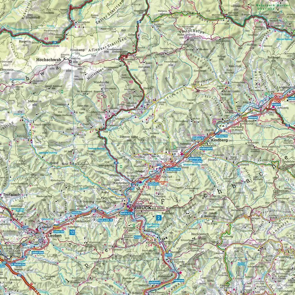 Bild: 9783707921625 | freytag &amp; berndt Straßenkarte Steiermark 1:150.000 | Freytag &amp; Berndt