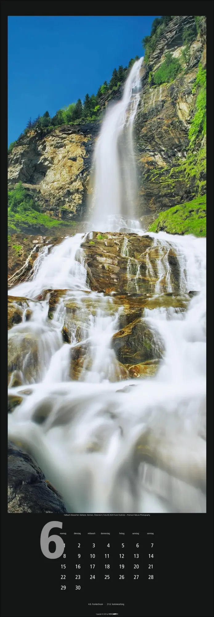 Bild: 9783839901625 | Wasserfälle Kalender 2026 | Weingarten | Kalender | Spiralbindung
