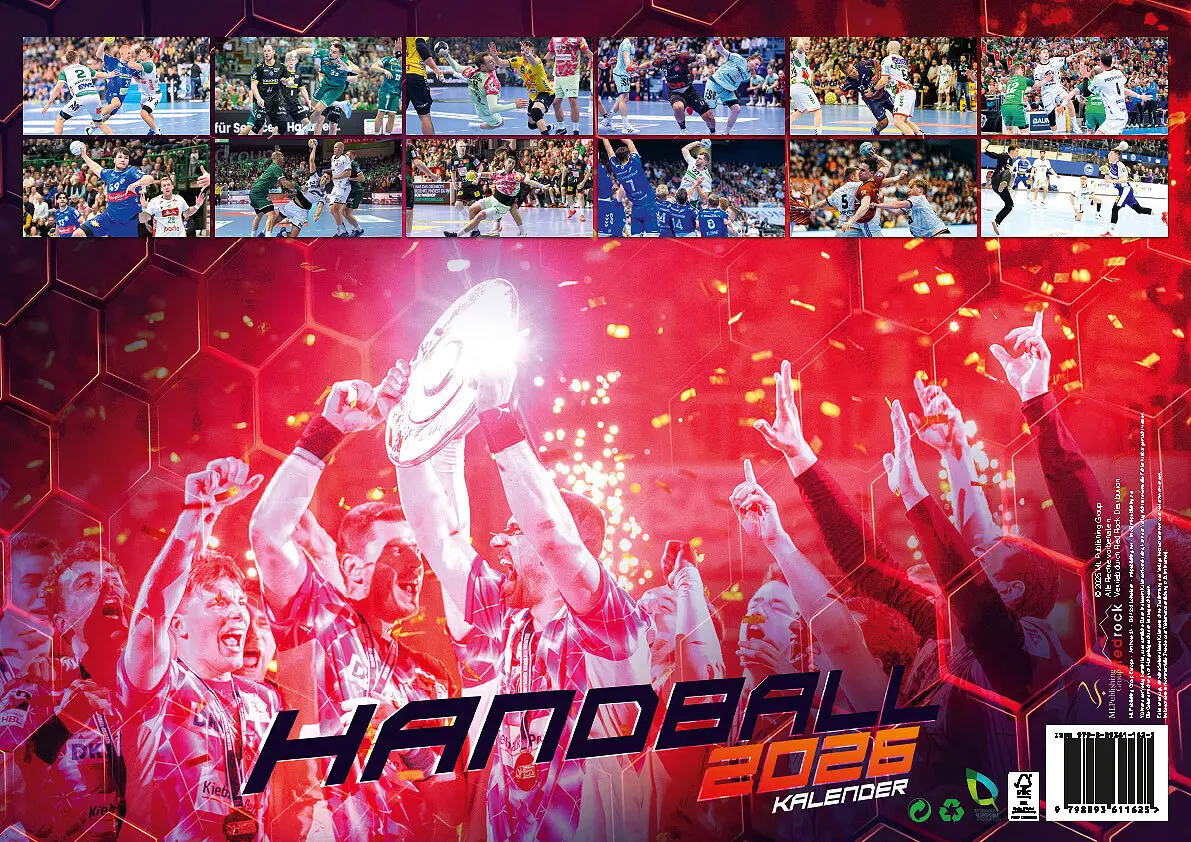 Bild: 9798893611625 | Handball Kalender 2026 | Kalender | 14 S. | Deutsch | 2026