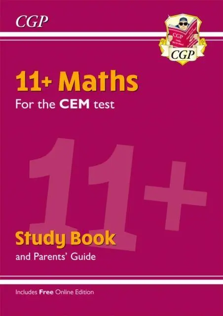 Cover: 9781789081725 | 11+ CEM Maths Study Book (with Parents' Guide &amp; Online Edition) | Buch