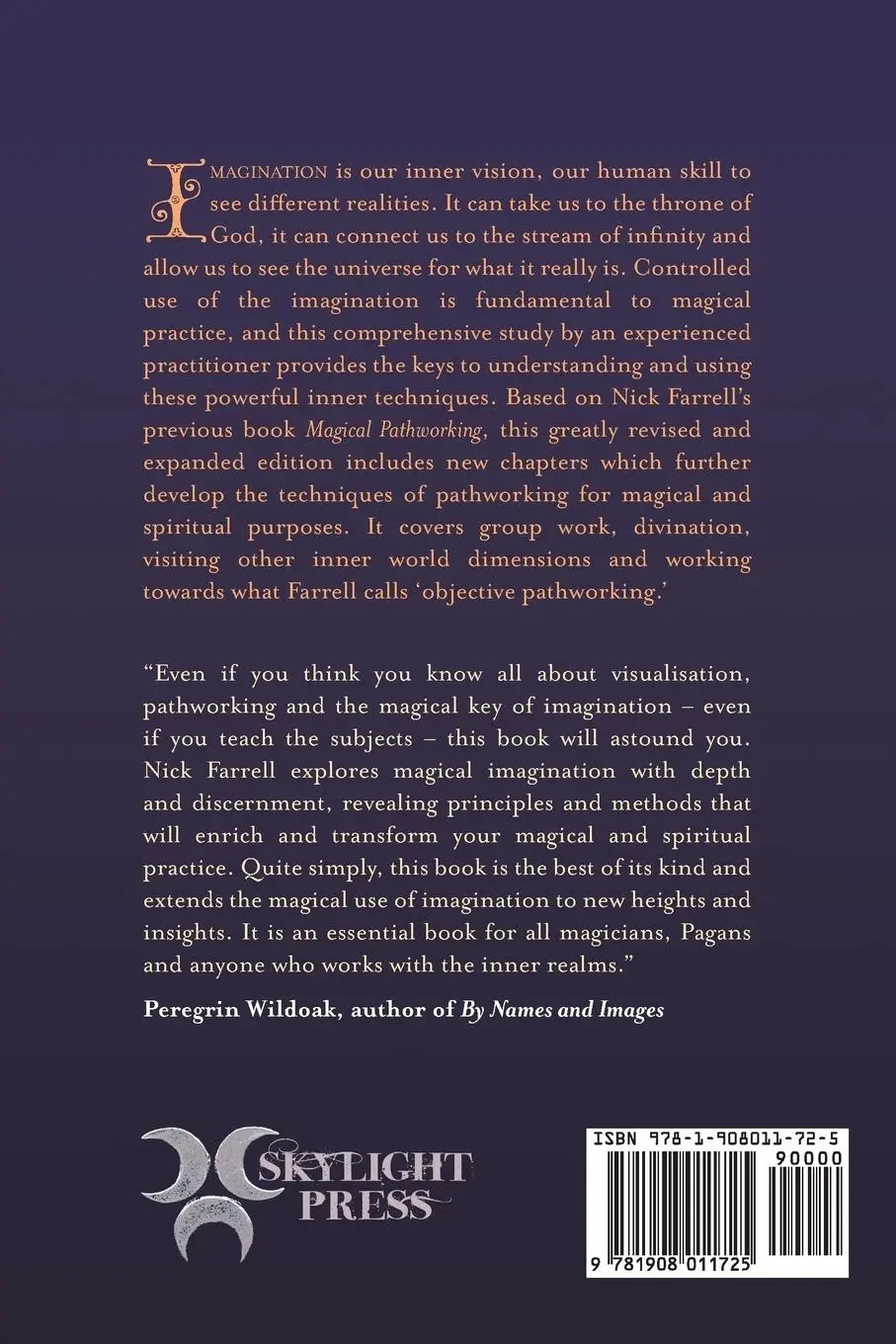 Rückseite: 9781908011725 | Magical Imagination | The Keys to Magic | Nick Farrell | Taschenbuch