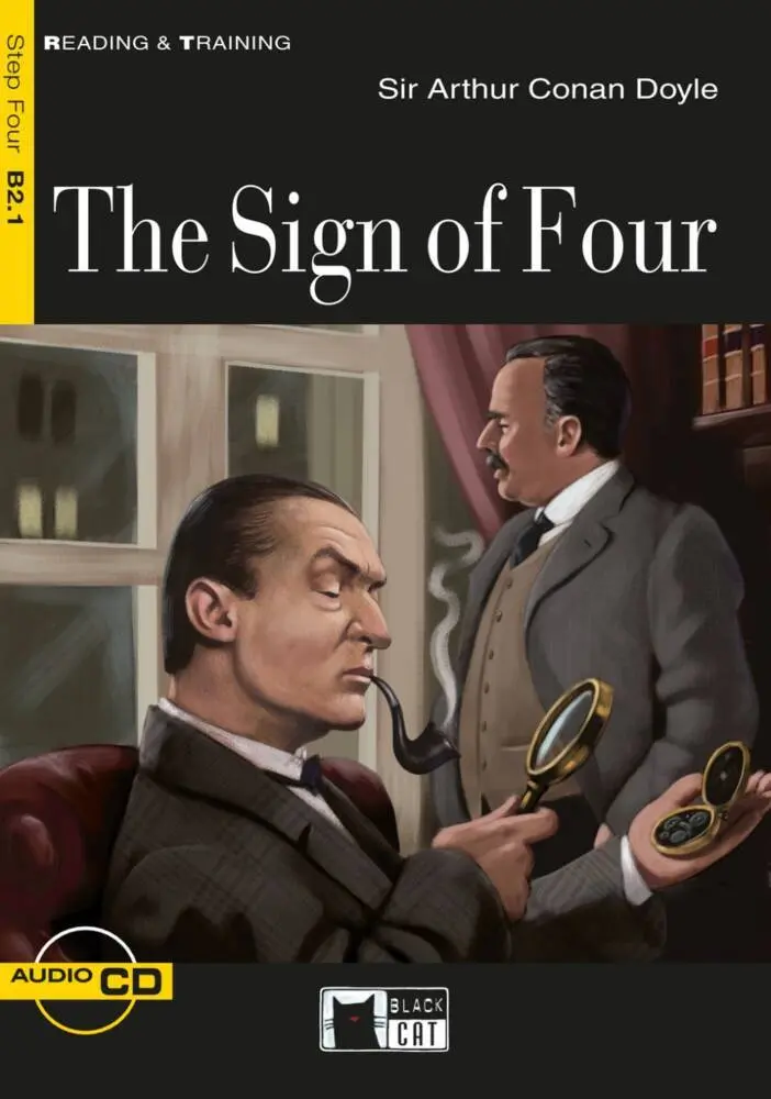 Cover: 9783125001725 | The Sign of Four, w. Audio-CD | Arthur Conan Doyle | Taschenbuch