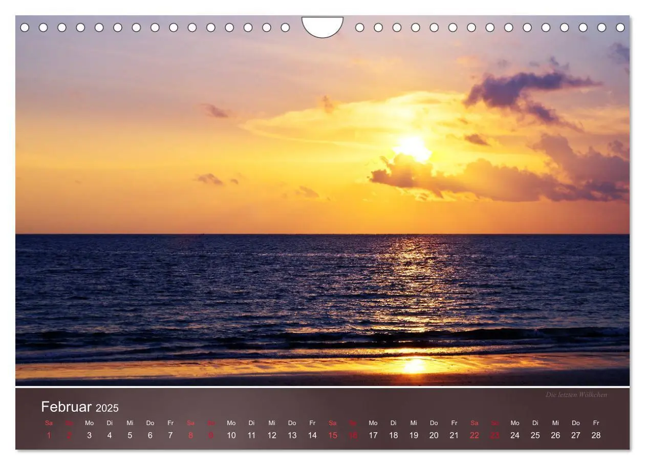 Bild: 9783435041725 | Farben am Meer (Wandkalender 2025 DIN A4 quer), CALVENDO...