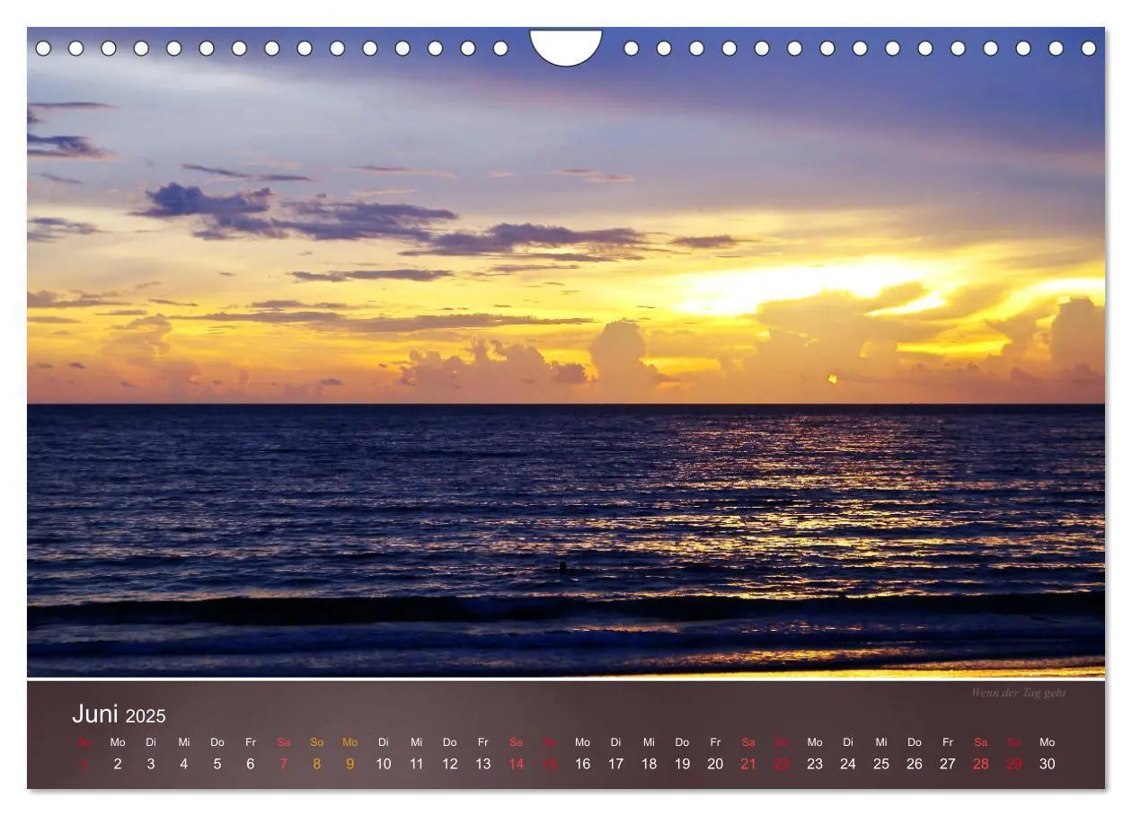 Bild: 9783435041725 | Farben am Meer (Wandkalender 2025 DIN A4 quer), CALVENDO...