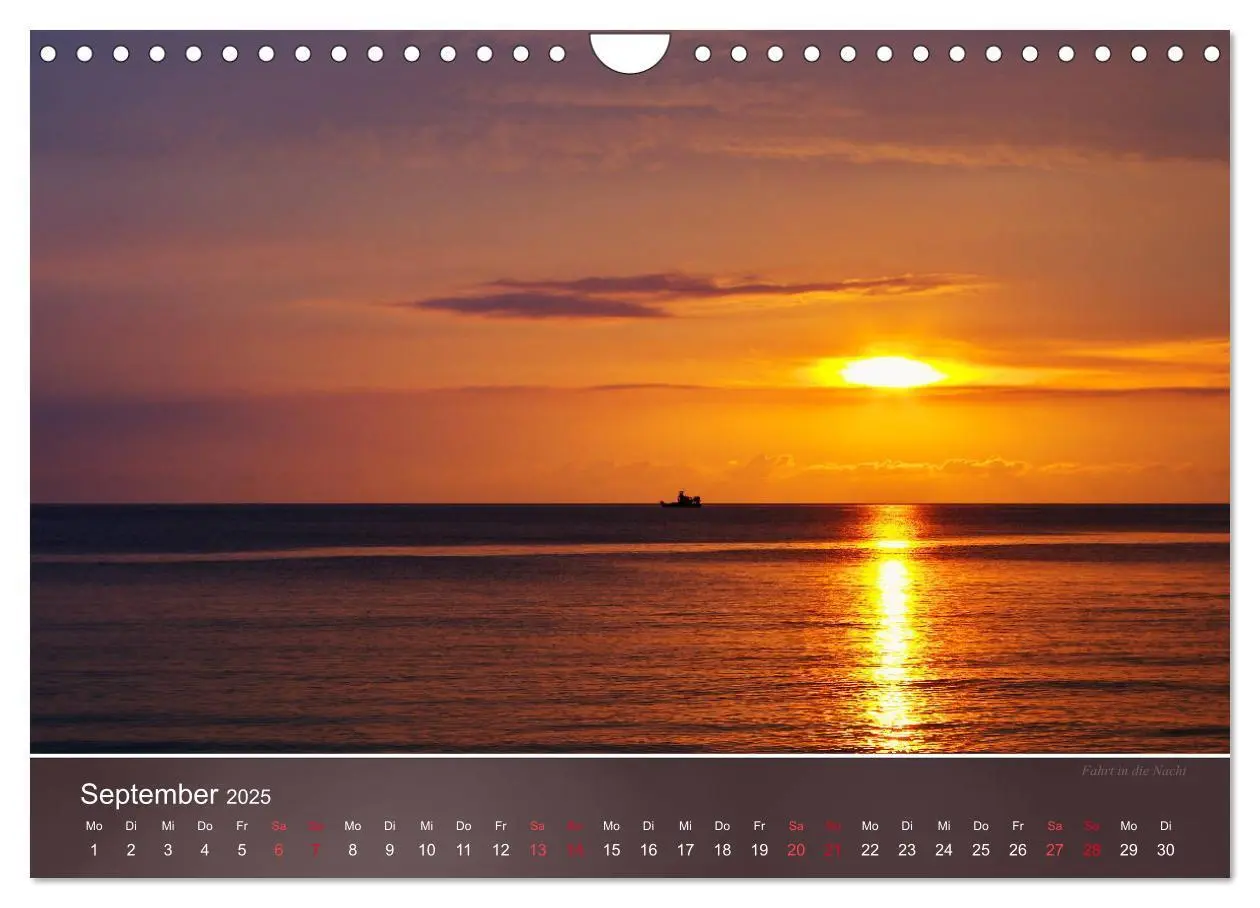 Bild: 9783435041725 | Farben am Meer (Wandkalender 2025 DIN A4 quer), CALVENDO...