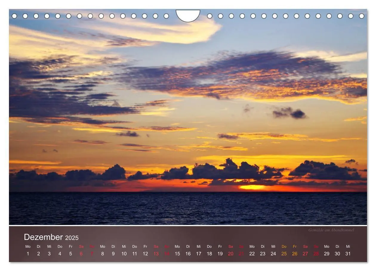 Bild: 9783435041725 | Farben am Meer (Wandkalender 2025 DIN A4 quer), CALVENDO...
