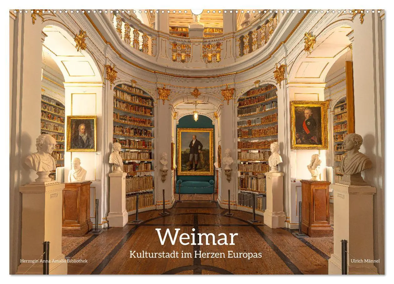 Cover: 9783457511725 | Weimar - Kulturstadt im Herzen Europas (Wandkalender 2026 DIN A2...