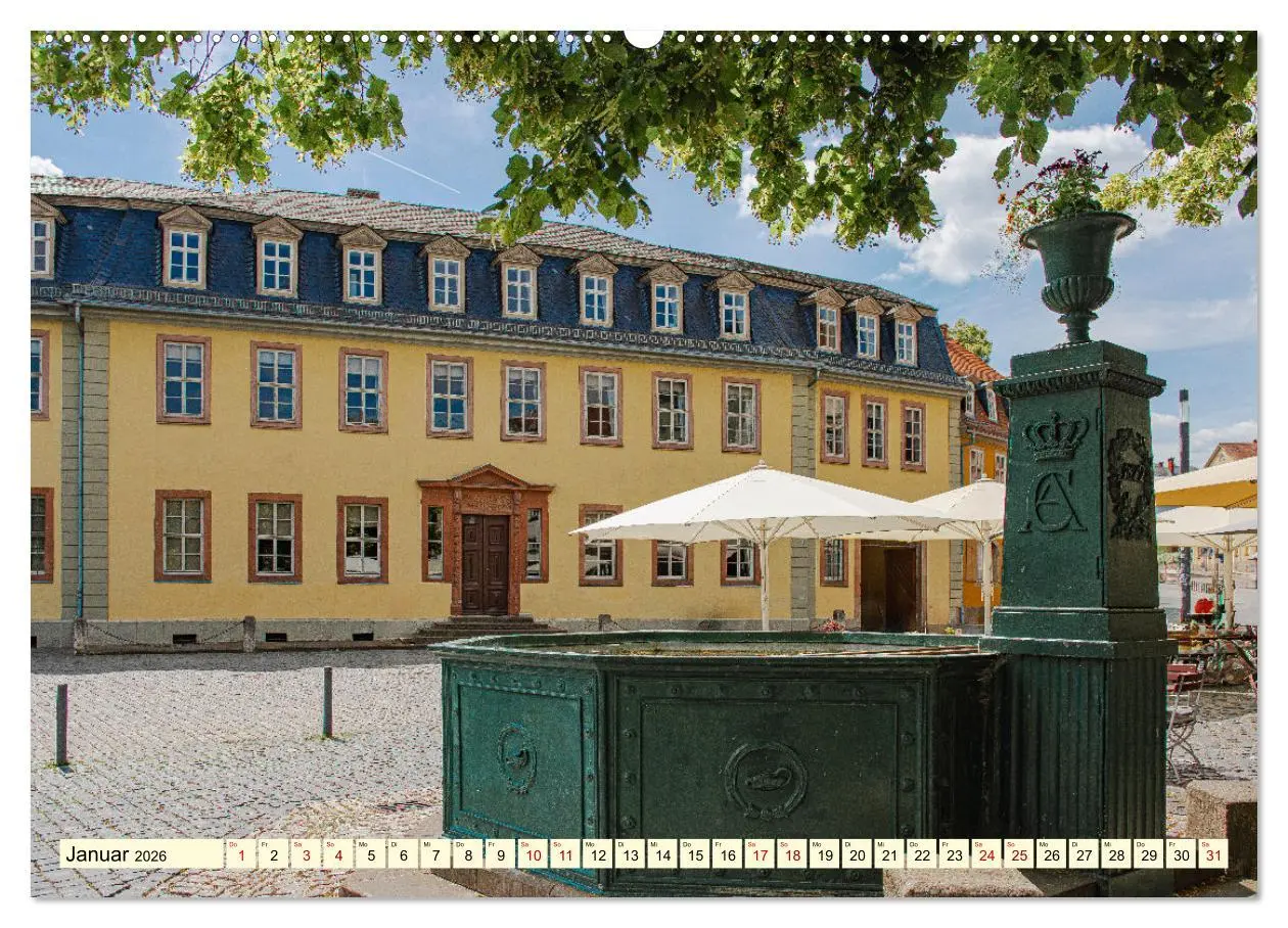 Bild: 9783457511725 | Weimar - Kulturstadt im Herzen Europas (Wandkalender 2026 DIN A2...