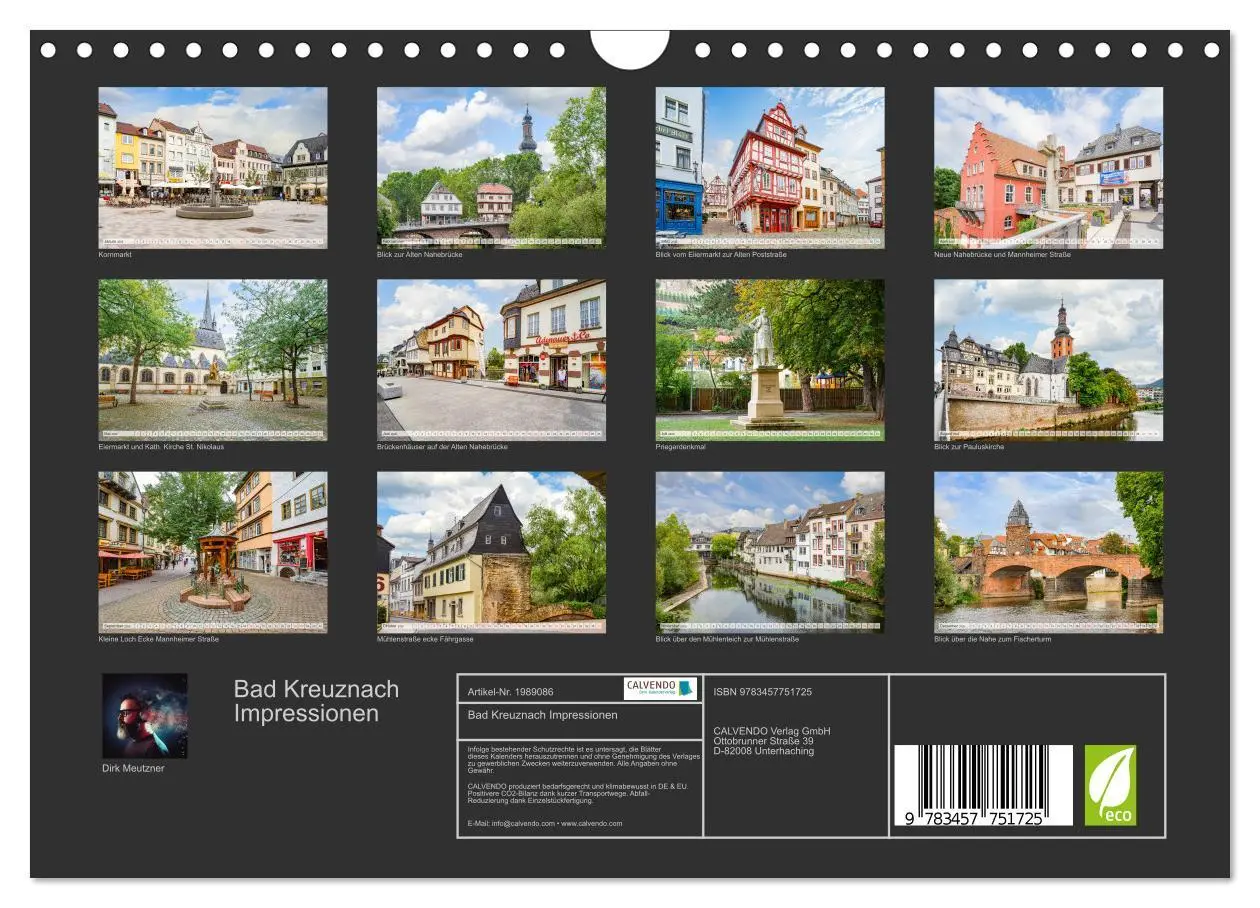 Bild: 9783457751725 | Bad Kreuznach Impressionen (Wandkalender 2026 DIN A4 quer),...