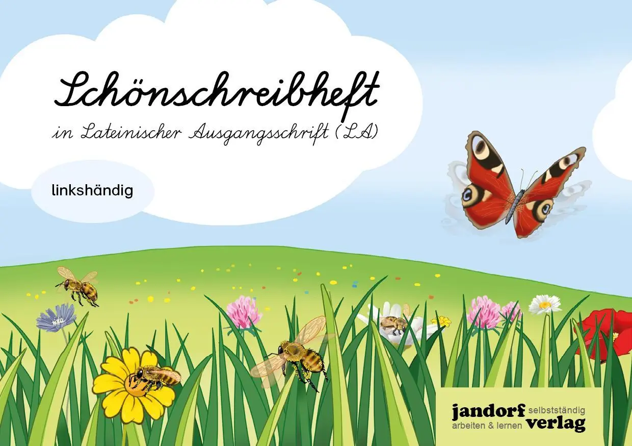 Cover: 9783960811725 | Schönschreibheft in LA - linkshändig - Lateinische Ausgangsschrift