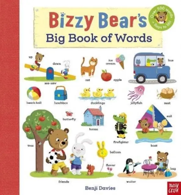 Cover: 9781839941825 | Bizzy Bear's Big Book of Words | Benji Davies | Buch | Papp-Bilderbuch