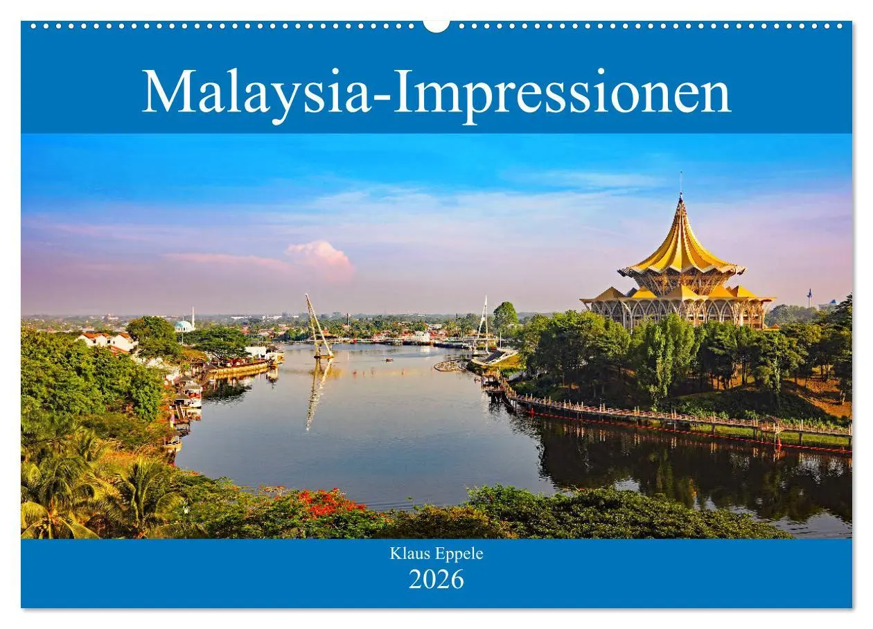 Cover: 9783457741825 | Malaysia-Impressionen (Wandkalender 2026 DIN A2 quer), CALVENDO...