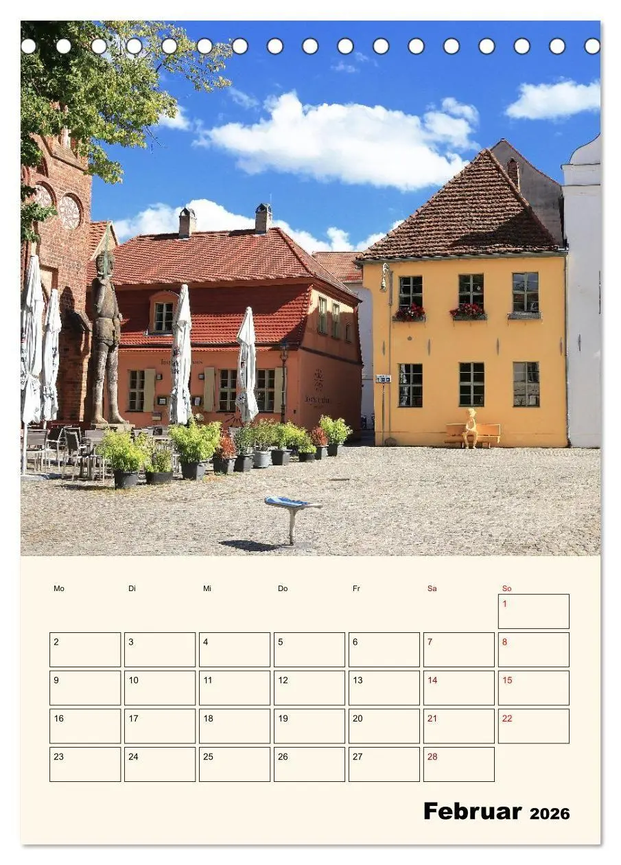 Bild: 9783516691825 | Brandenburg an der Havel - Ein Rundgang (Tischkalender 2026 DIN A5...