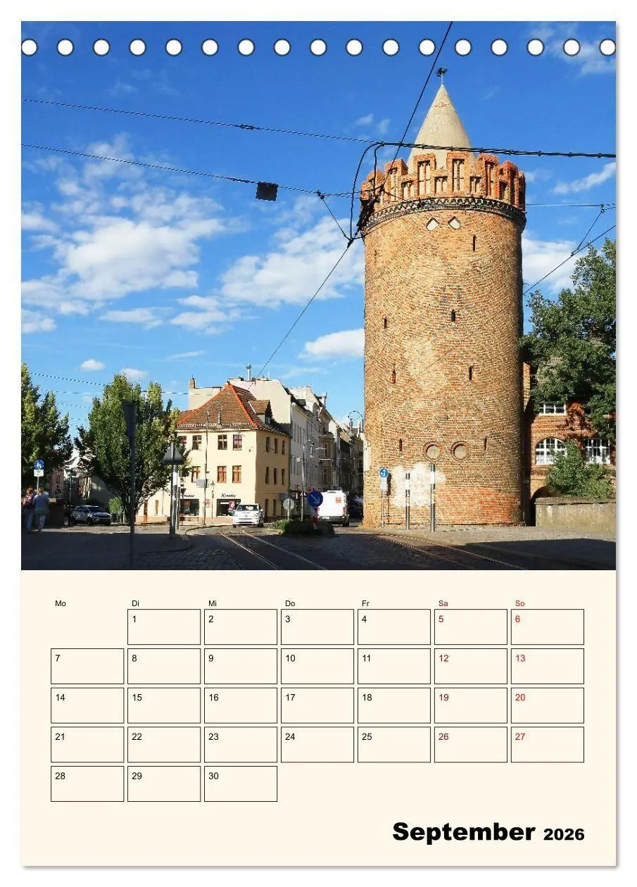 Bild: 9783516691825 | Brandenburg an der Havel - Ein Rundgang (Tischkalender 2026 DIN A5...