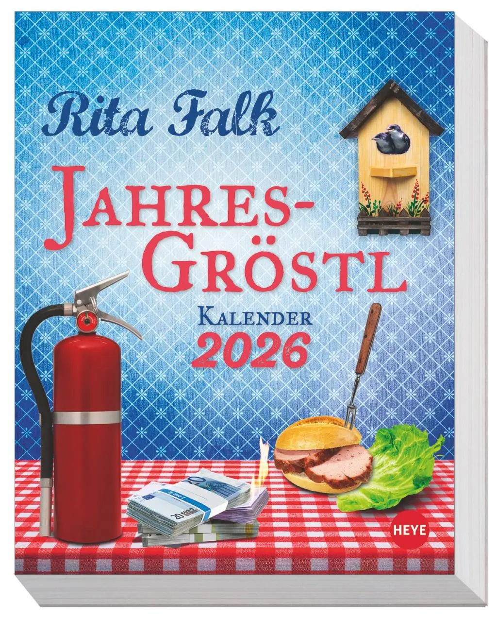Cover: 9783756411825 | Rita Falk Jahres-Gröstl Tagesabreißkalender 2026 | Rita Falk | 324 S.