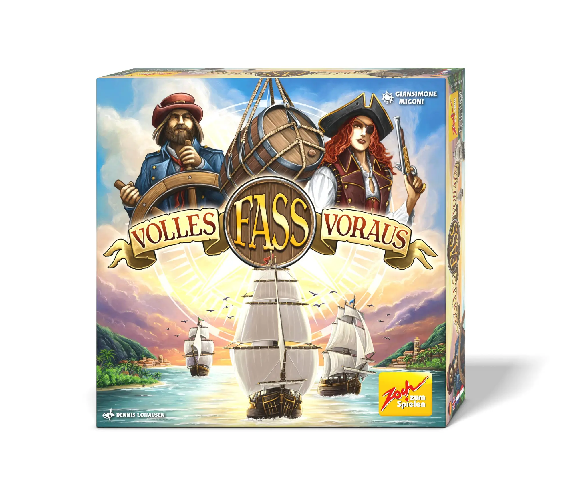 Cover: 4015682051925 | Volles Fass voraus | Spiel | 601105192 | Deutsch | 2023 | Zoch GmbH