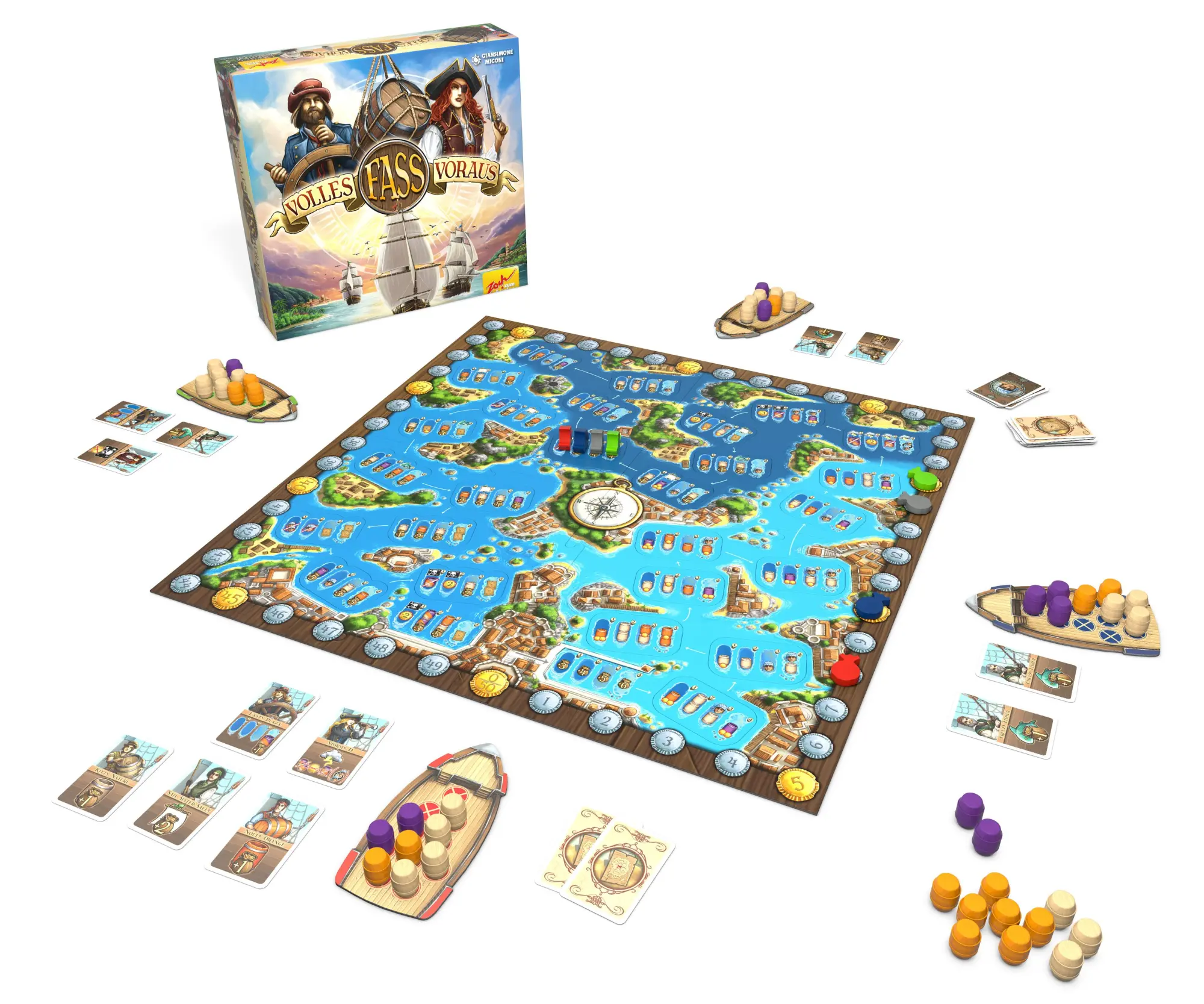 Bild: 4015682051925 | Volles Fass voraus | Spiel | 601105192 | Deutsch | 2023 | Zoch GmbH