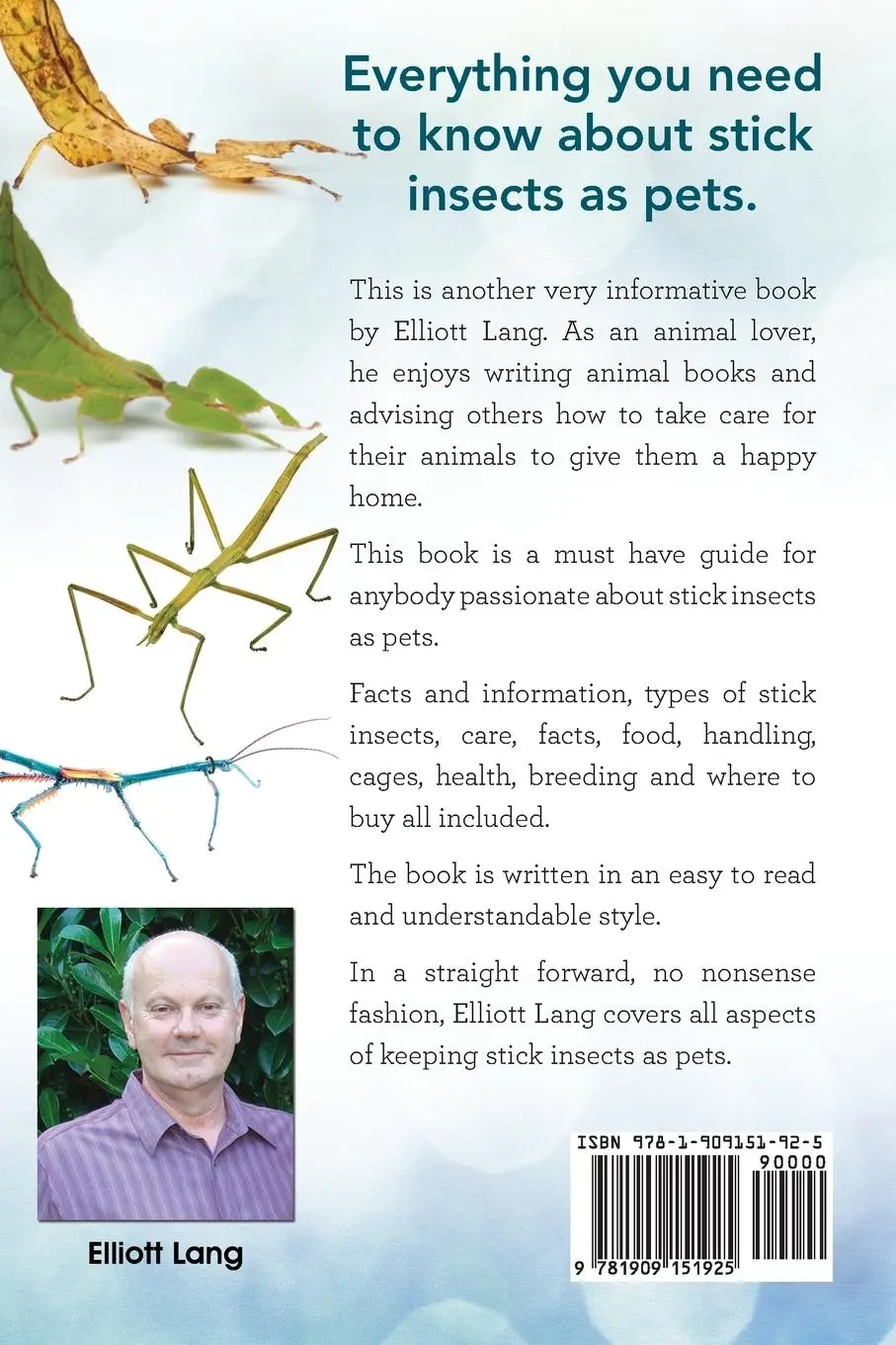 Rückseite: 9781909151925 | Stick Insects, Stick Bugs and Leaf Insects as Pets. Stick Insects...