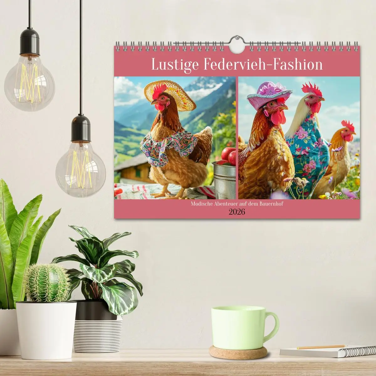 Bild: 9783457281925 | Lustige Federvieh-Fashion. Modische Abenteuer auf dem Bauernhof...