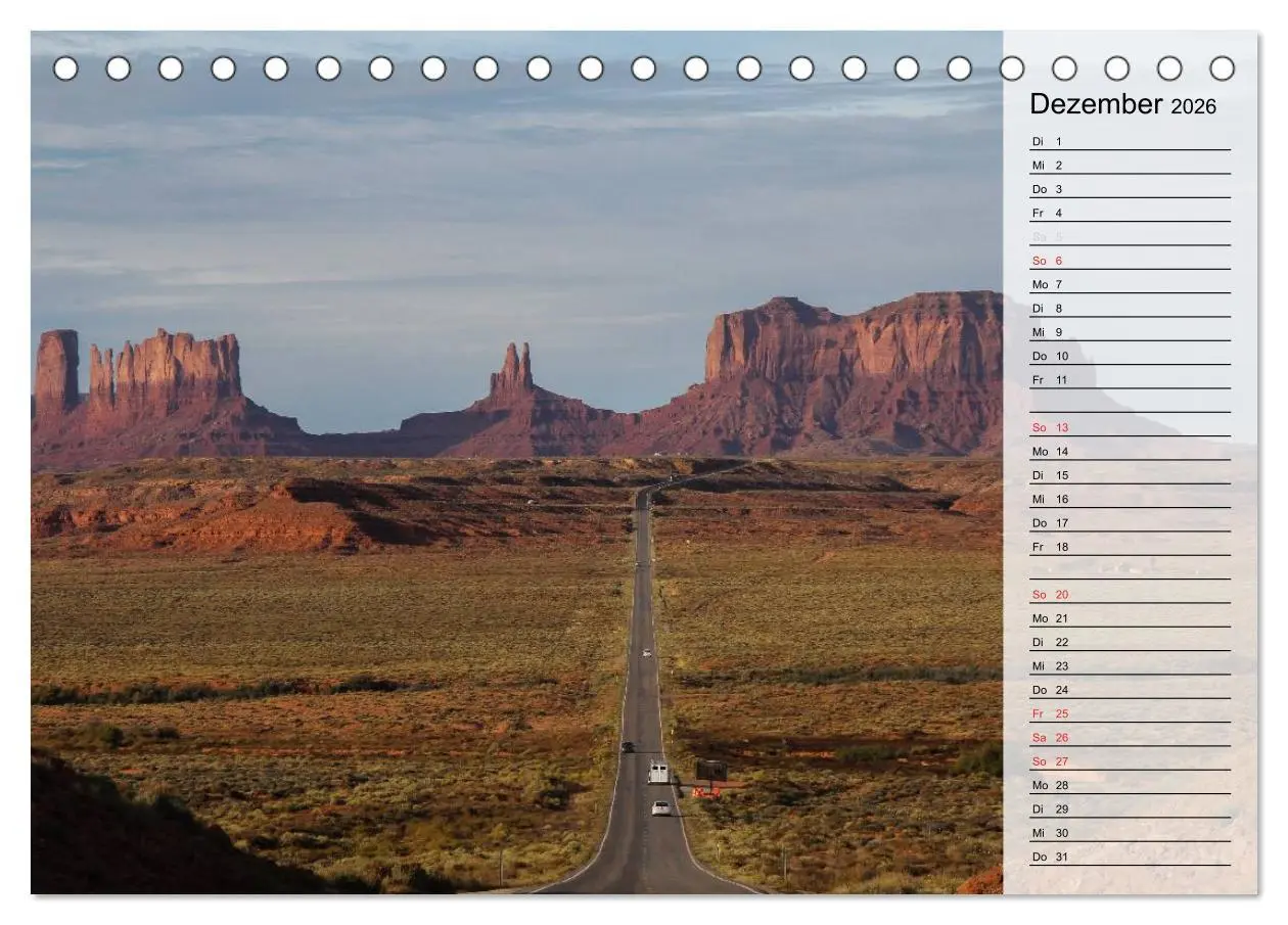Bild: 9783457971925 | USA 2026 Utah - Sandstein und Canyons (Tischkalender 2026 DIN A5...