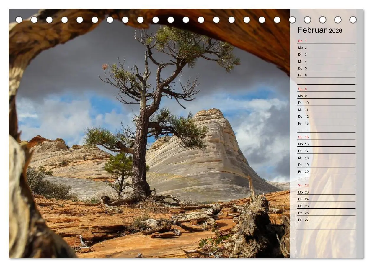 Bild: 9783457971925 | USA 2026 Utah - Sandstein und Canyons (Tischkalender 2026 DIN A5...