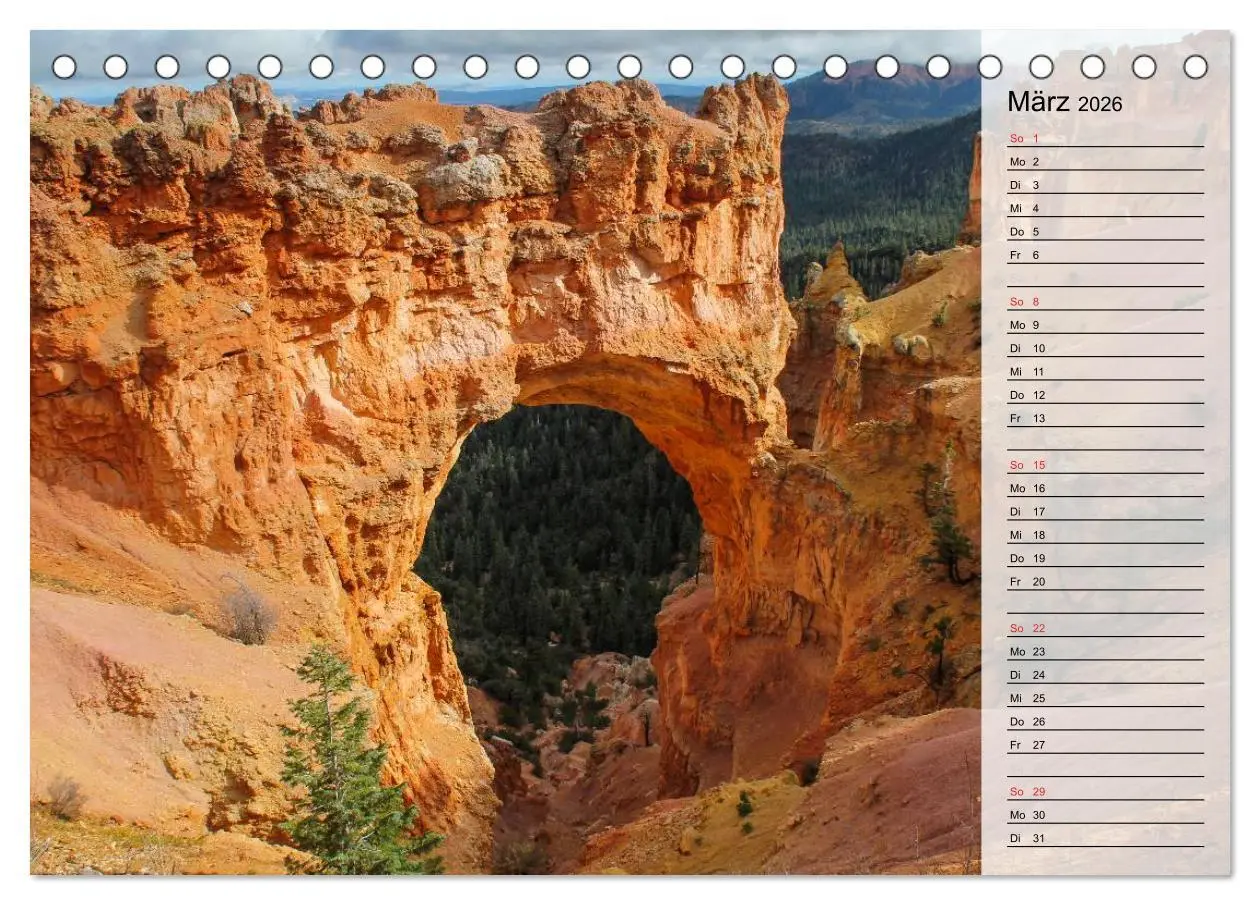 Bild: 9783457971925 | USA 2026 Utah - Sandstein und Canyons (Tischkalender 2026 DIN A5...
