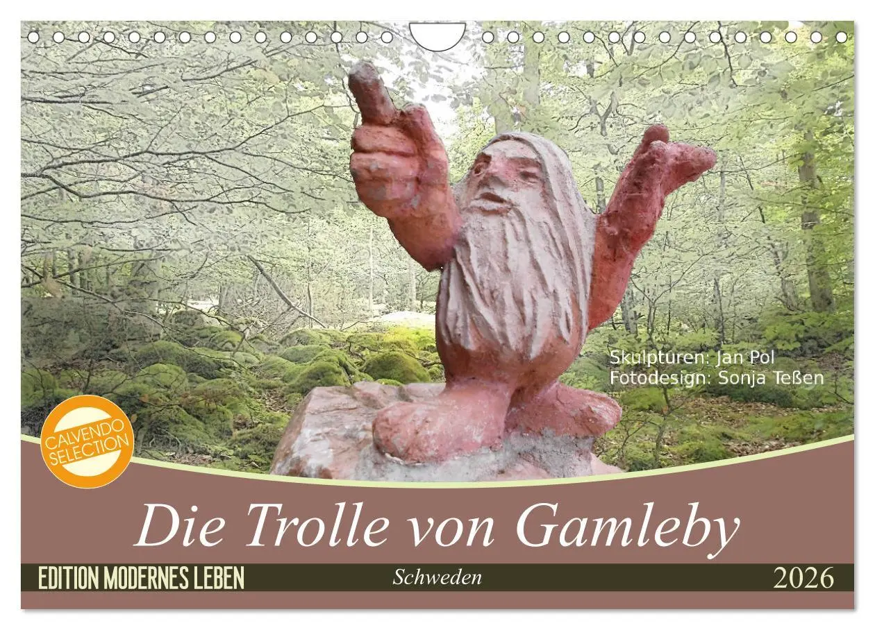 Cover: 9783516131925 | Die Trolle von Gamleby - Schweden - Skulpturen von Jan Pol...