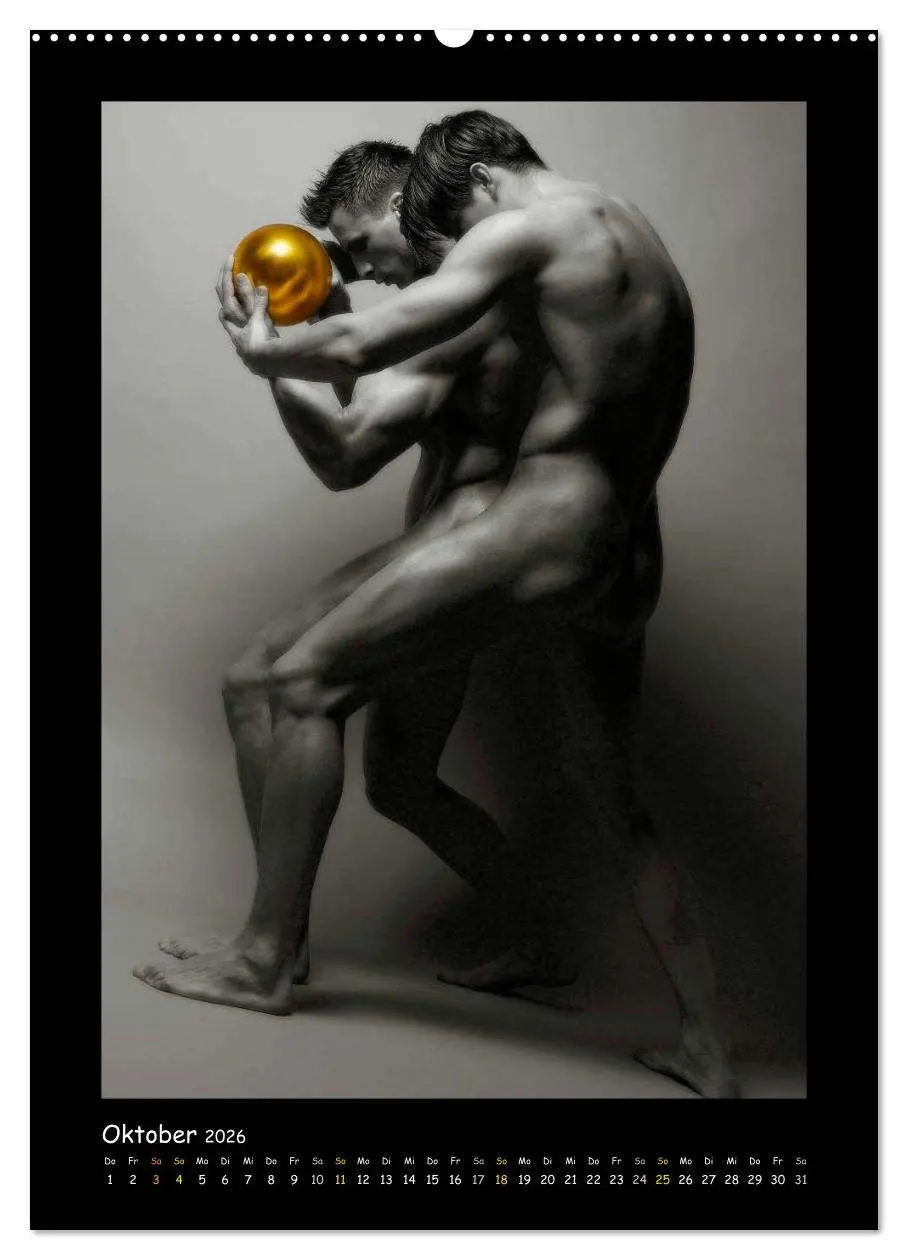 Bild: 9783516441925 | Golden Ball - Männer Akte (hochwertiger Premium Wandkalender 2026...
