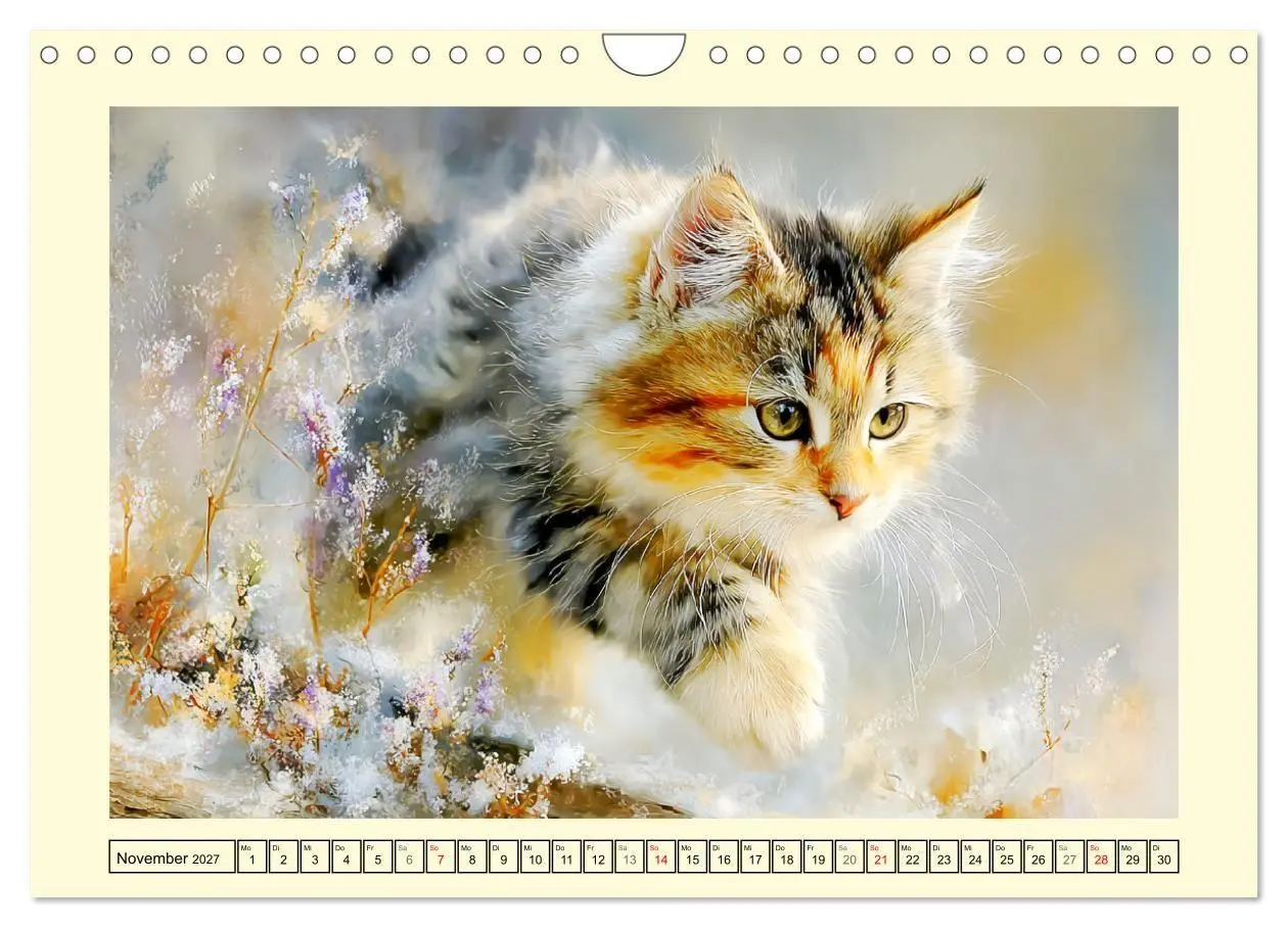 Bild: 9783516821925 | Wildkatzen. Europas scheue Waldbewohner (Wandkalender 2027 DIN A4...
