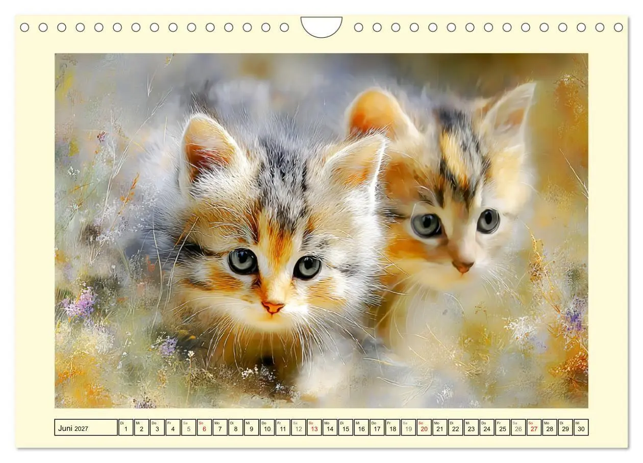 Bild: 9783516821925 | Wildkatzen. Europas scheue Waldbewohner (Wandkalender 2027 DIN A4...