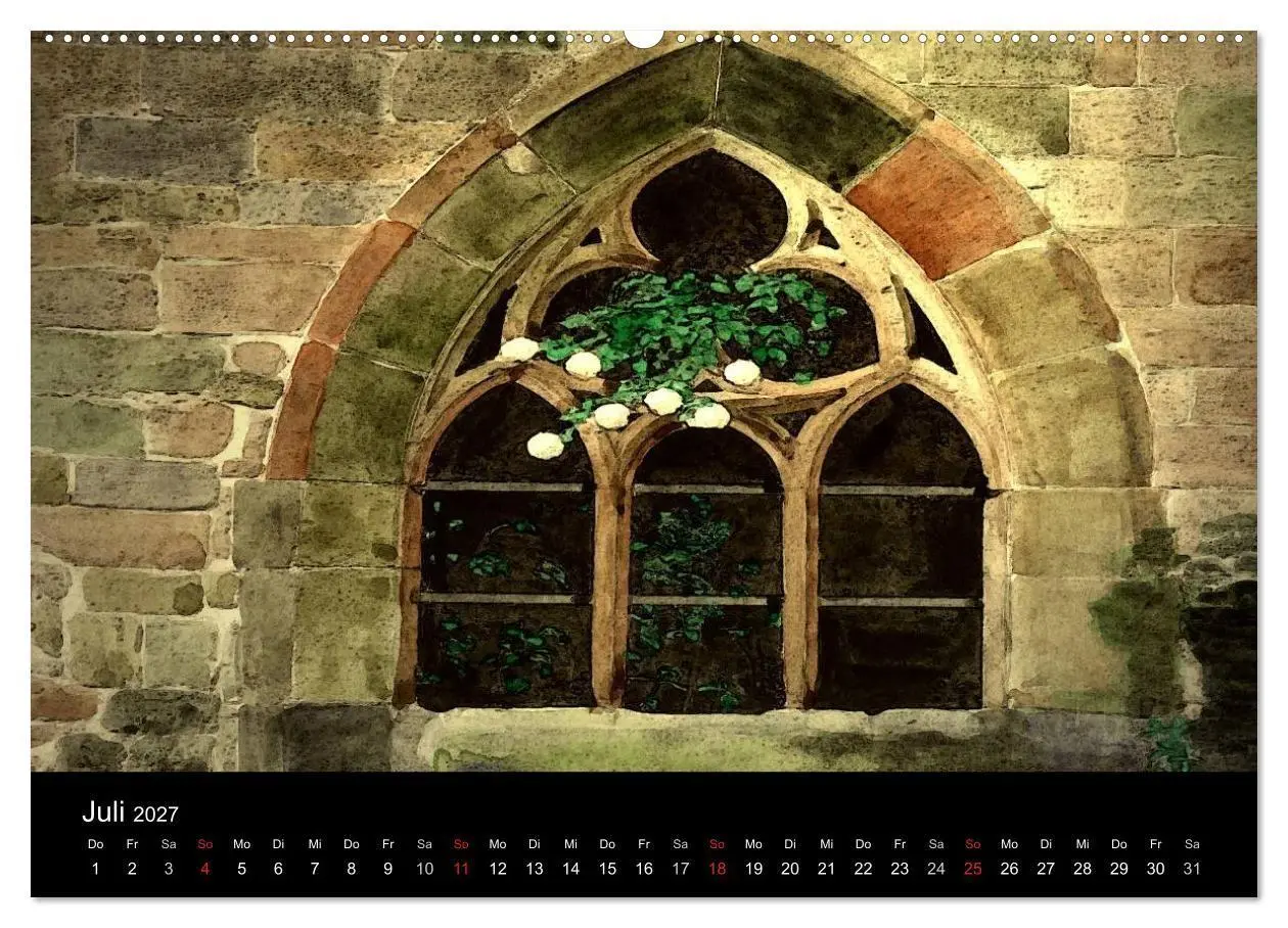 Bild: 9783594111925 | Deutschland in Aquarell (Wandkalender 2027 DIN A2 quer), CALVENDO...