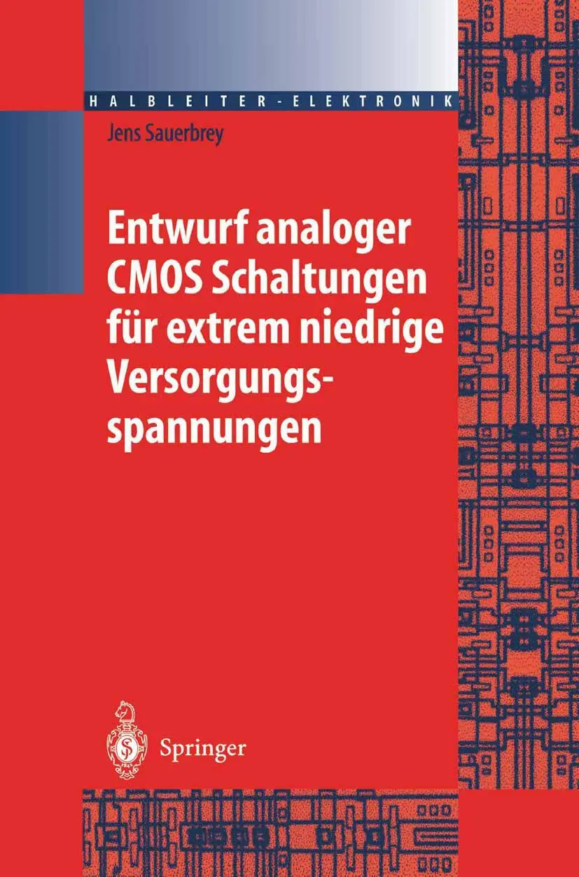Cover: 9783642621925 | Entwurf analoger CMOS Schaltungen für extrem niedrige...