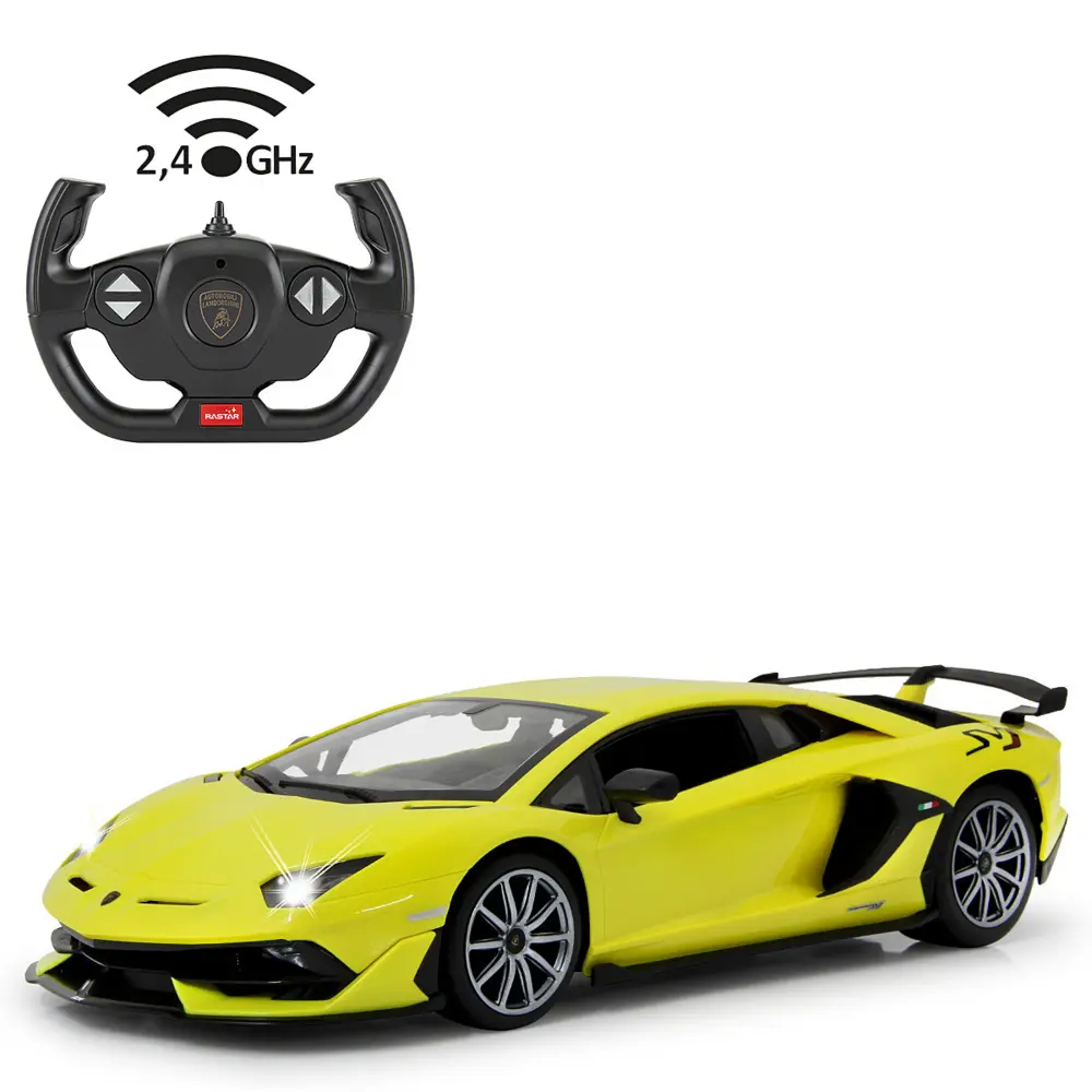Cover: 4042774452025 | Jamara Lamborghini Aventador SVJ 1:14 gelb 2,4GHz B | In Karton | 2020
