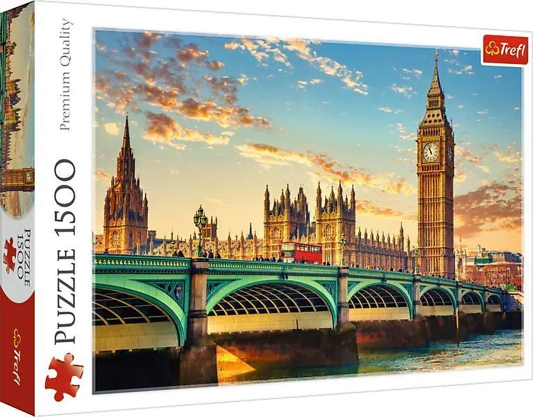 Cover: 5900511262025 | Puzzle 1500 - London,Großbritanien | Spiel | Kartonage | 26202 | Trefl