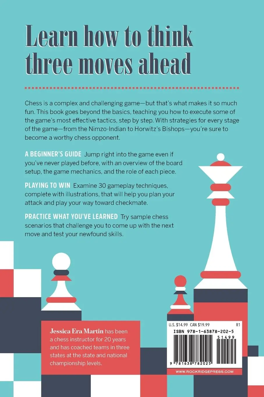 Rückseite: 9781638782025 | Chess Strategy for Beginners | Winning Maneuvers to Master the Game