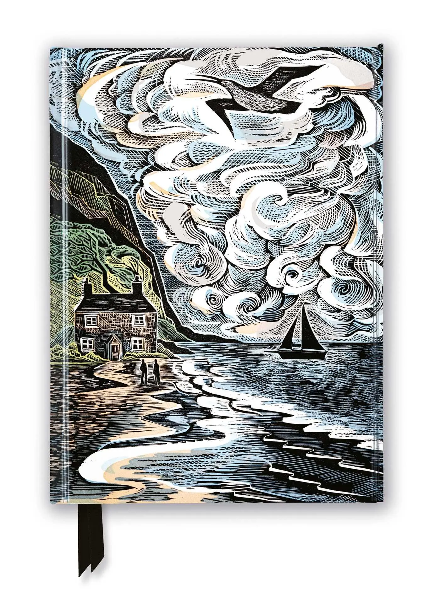 Cover: 9781804172025 | Angela Harding: Curlew Cry (Foiled Journal) | Flame Tree Publishing