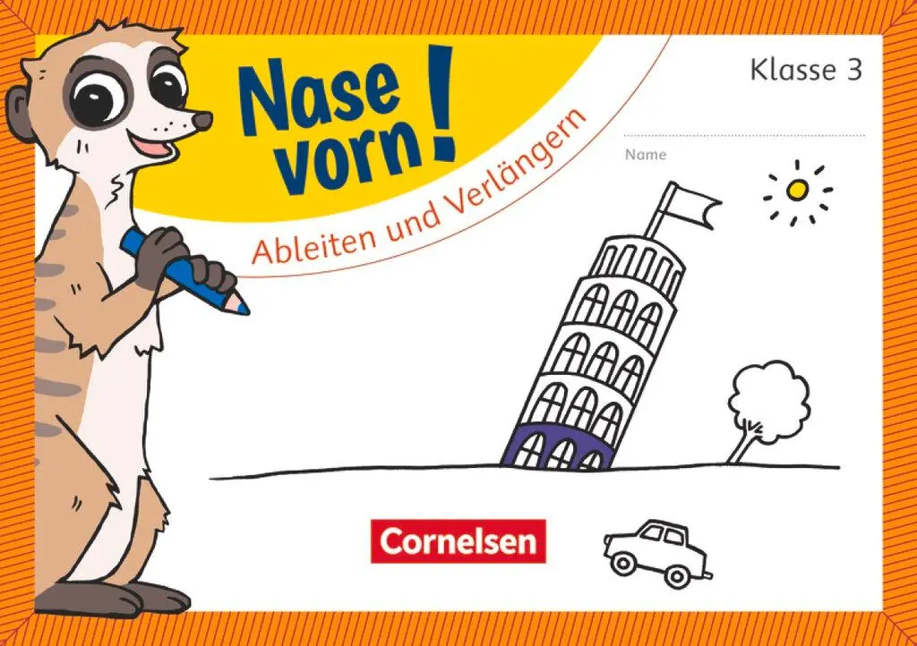 Cover: 9783060842025 | Nase vorn! - Deutsch 3. Schuljahr - Ableiten und Verlängern | Buch