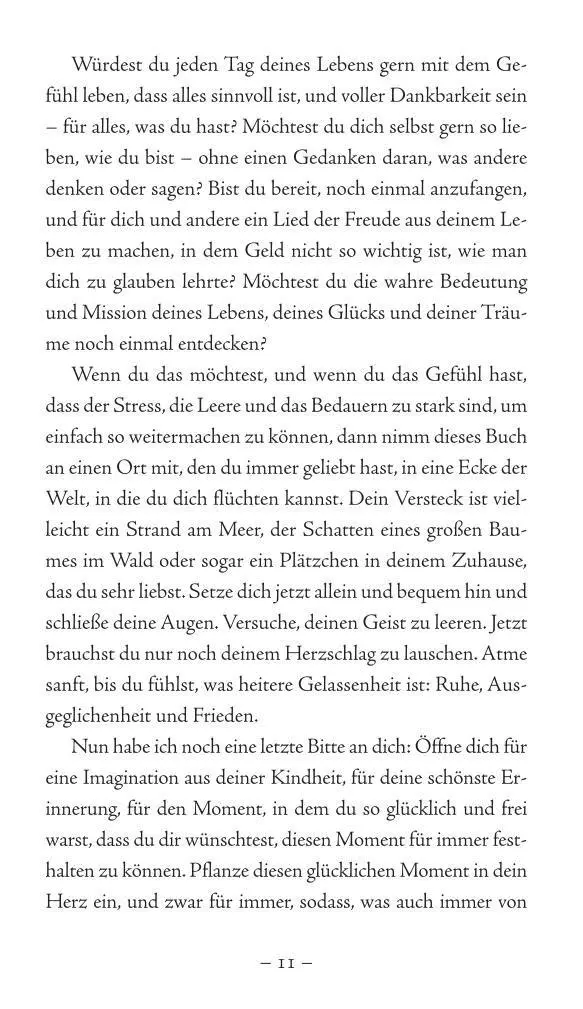 Bild: 9783906872025 | Lebe deine Träume! | Der Weg zu einem wahrhaft glücklichen Leben