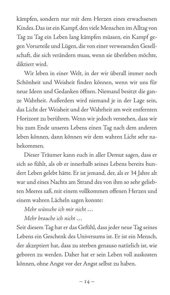 Bild: 9783906872025 | Lebe deine Träume! | Der Weg zu einem wahrhaft glücklichen Leben