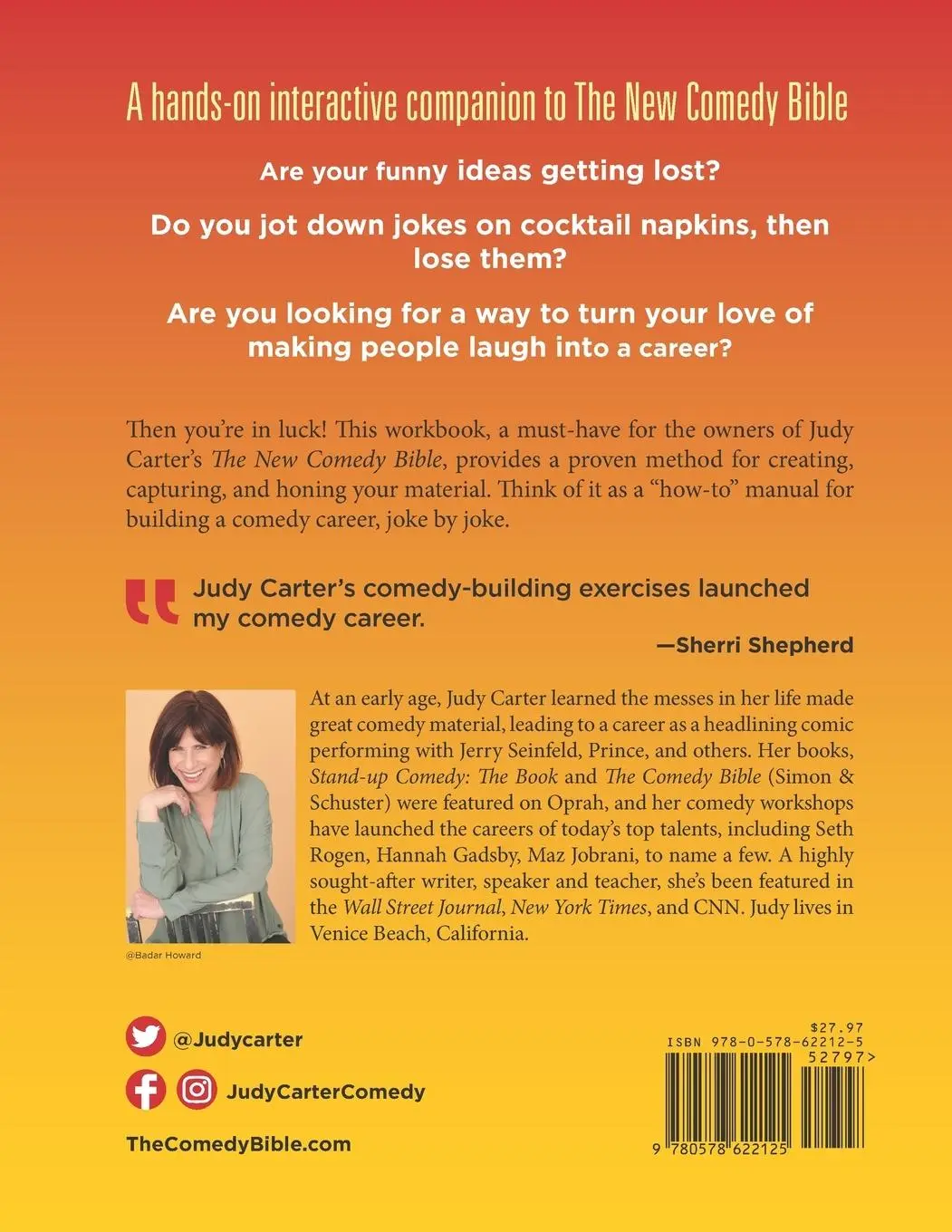 Rückseite: 9780578622125 | The Comedy Bible Workbook | Judy Carter | Taschenbuch | Englisch