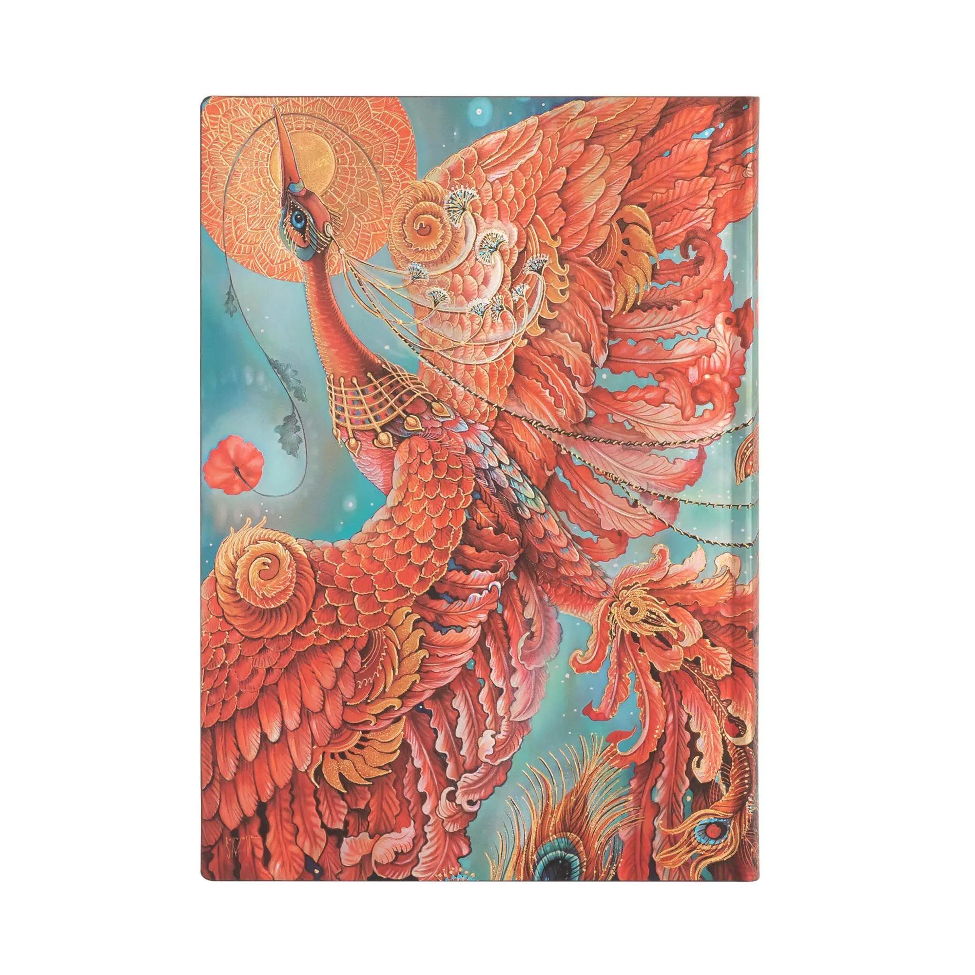 Bild: 9781439782125 | Firebird (Birds of Happiness) Midi Unlined Journal | Paperblanks